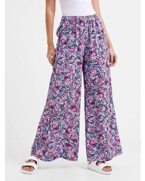 French Connection Placid Fotini Delphine Trousers - Purple