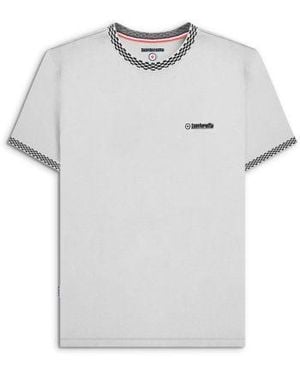 Lambretta Two Tone Ringer T-Shirt - Grey