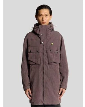 Lyle & Scott Espresso Guard Parka - Brown