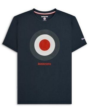 Lambretta Target T-Shirt - Blue