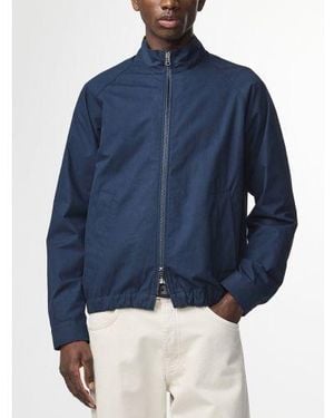 NN07 Dave Poplin Jacket - Blue