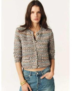 Ba&sh Guspa Cardigan - Grey