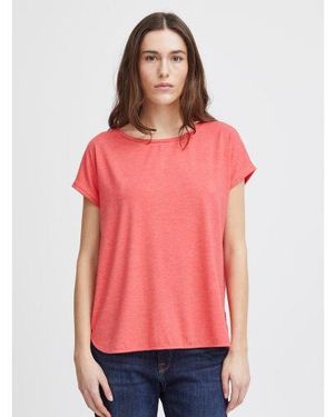 Ichi Calypso Coral Rebel T-Shirt - Red
