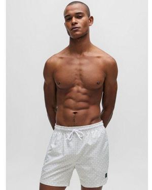 BOSS Open Vibe Swim Short - Brown