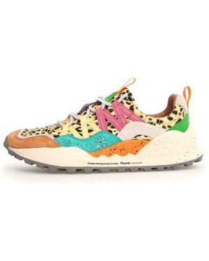 Flower Mountain Multi Washi Trainer - Multicolour