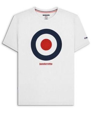 Lambretta Target T-Shirt - White