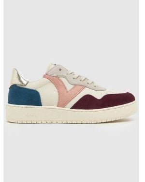 Victoria Bordeaux Madrid Serraje Trainer - Multicolour