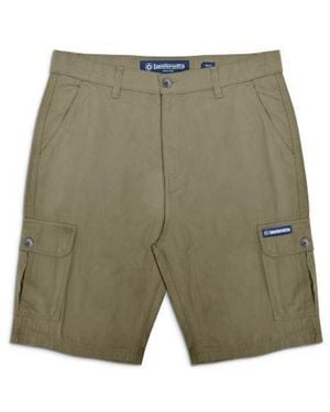Lambretta Khaki Cargo Short - Green