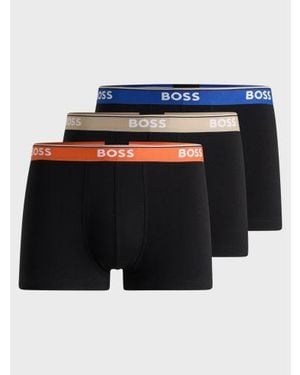 BOSS Assorted 3-Pack Power Trunk - Black
