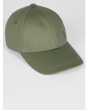 Paul Smith Light Greyish Zebra Cap - Green