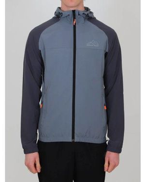 North Peak Charcoal Valley Track Jacket - Blue