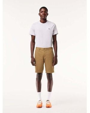 Lacoste Lion Bermuda Short - Natural