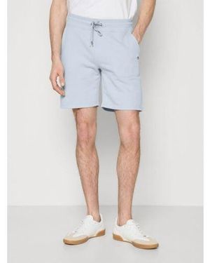 GANT Dove Regular Fit Shield Logo Sweat Short - Blue