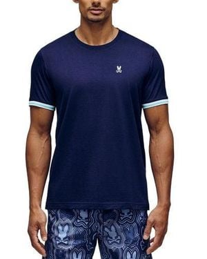 Psycho Bunny Evening Nolan Fashion T-Shirt - Blue