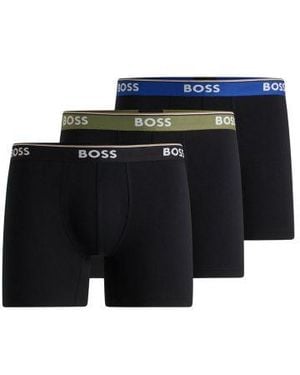 BOSS Assorted 3-Pack Power Boxer - Black