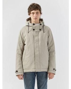 Pretty Green Pretty Oracle Quilted Field Jacket - Grey