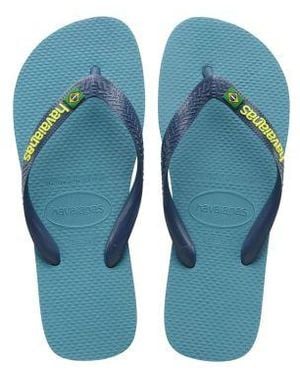 Havaianas Nautical Logo Flip Flop - Blue