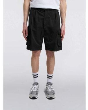 Edwin Garment Dyed Ringe Cargo Short - Black