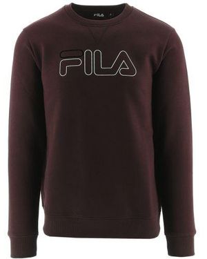 Fila Tawny Port Jude Graphic Logo Sweatshirt - Brown
