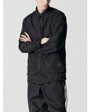 Taion Reversible Military Gilet - Black