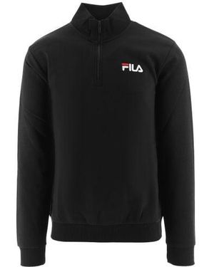 Fila Adam Quarter Zip Sweatshirt - Black