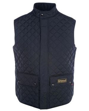 Belstaff Dark Waistcoat Gilet - Blue