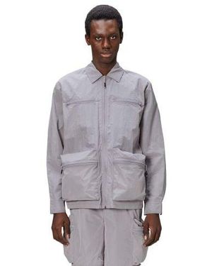 Rains Flint Kano Overshirt - Grey