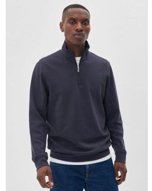 Matíníque Dark Makade Quarter Zip Sweatshirt - Blue