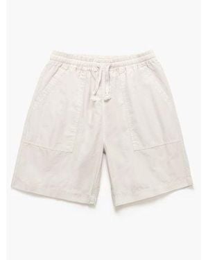 Service Works Salt Poplin Chef Short - White