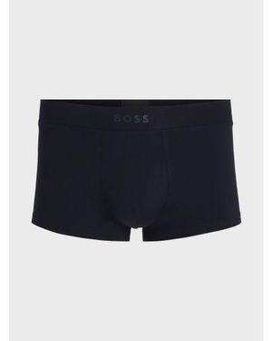 BOSS Dark 3D Logo Stretch Boxer - Blue