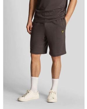 Lyle & Scott Gunmetal Sweat Short - Grey