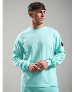 Marshall Artist Mint Siren Long Sleeve T-Shirt - Blue