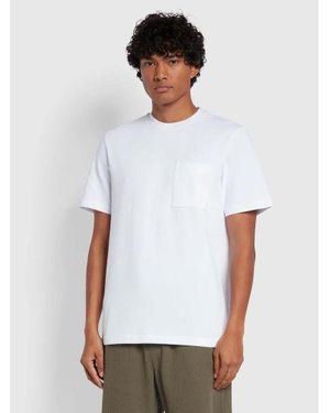 Farah Stacy Pocket T-Shirt - White