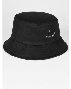 Paul Smith Happy Bucket Hat - Black