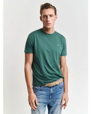 GANT Woody Regular Fit Shield T-Shirt - Green