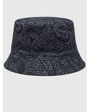 Pretty Green Tonal Paisley Reversible Bucket Hat - Blue