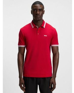 BOSS Medium Paddy Polo Shirt - Red