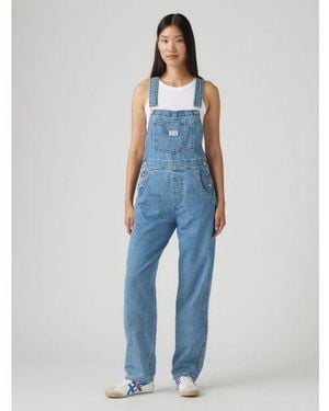 Levi's Chill Day Vintage Overall Jumpsuit - Blue