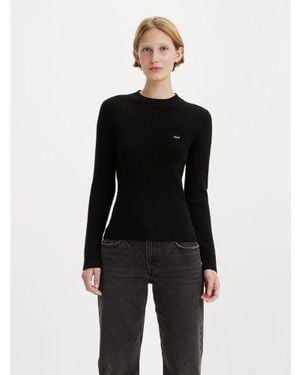 Levi's Caviar Rib Crew Jumper - Black