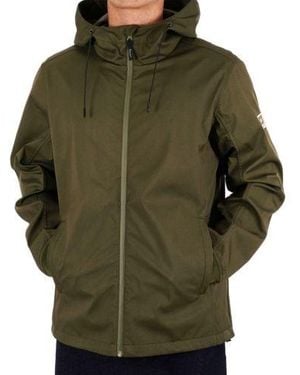 Aquascutum Army Shell Hybrid Hooded Jacket - Green