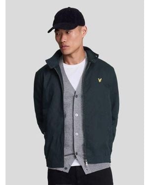 Lyle & Scott Dark Harrington Jacket - Blue