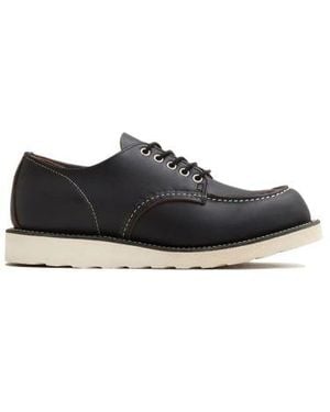 Red Wing Praire Shop Moc Oxford Shoe - Black