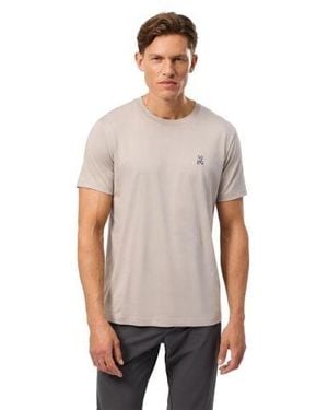 Psycho Bunny Oyster Classic Crew Neck T-Shirt - Grey