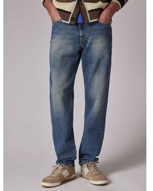Paul Smith Colour Wash Relaxed Taper Fit Jean - Blue