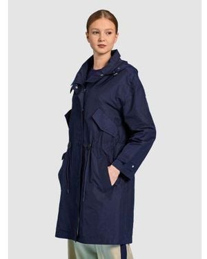GANT Evening Short Wind Parka - Blue