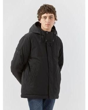 Pretty Green Pretty Oracle Quilted Field Jacket - Black