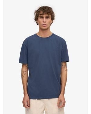 COLORFUL STANDARD Petrol Classic Organic T-Shirt - Blue