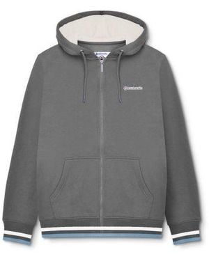 Lambretta Iron Full Zip Hoodie - Grey