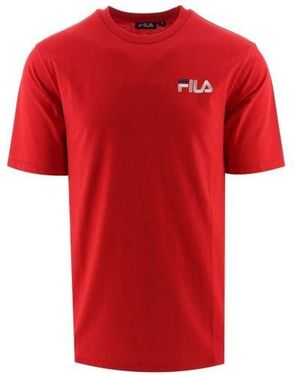 Fila Francis Graphic T-Shirt - Red