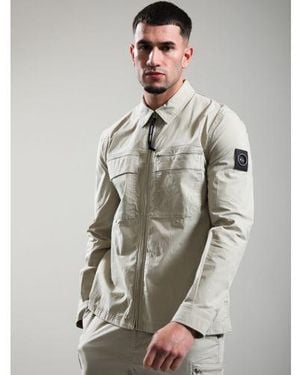 Marshall Artist Stone Vanguard Overshirt - Grey